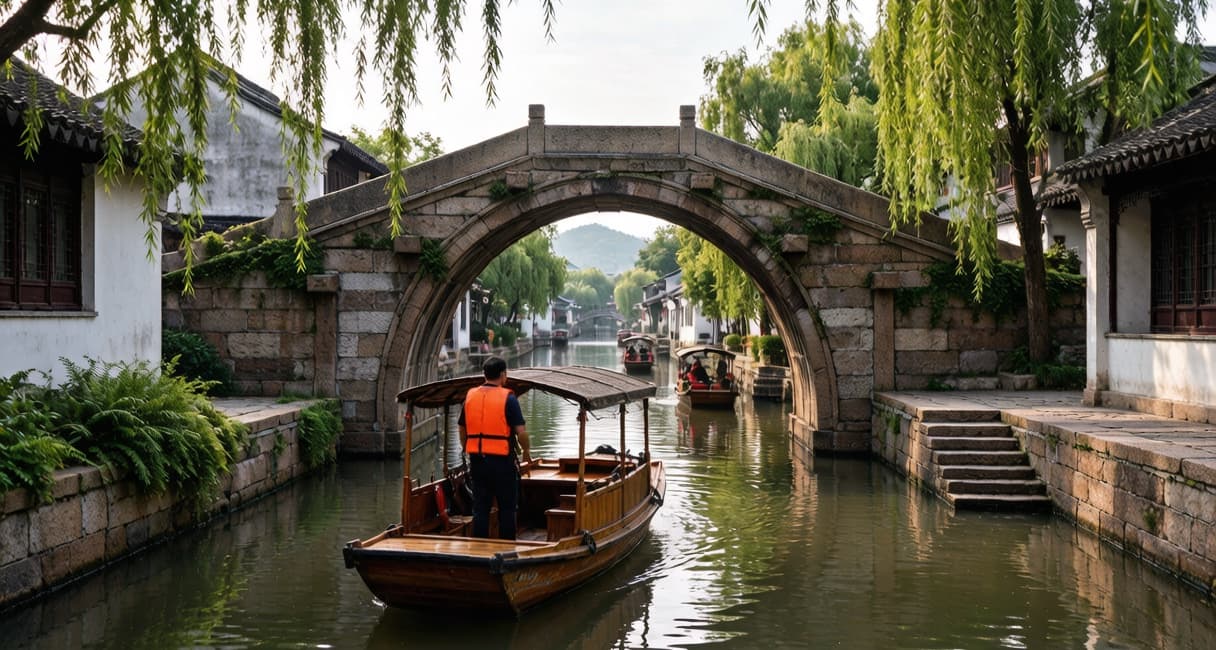 Zhujiajiao Water Town All-Inclusive Tour view 4