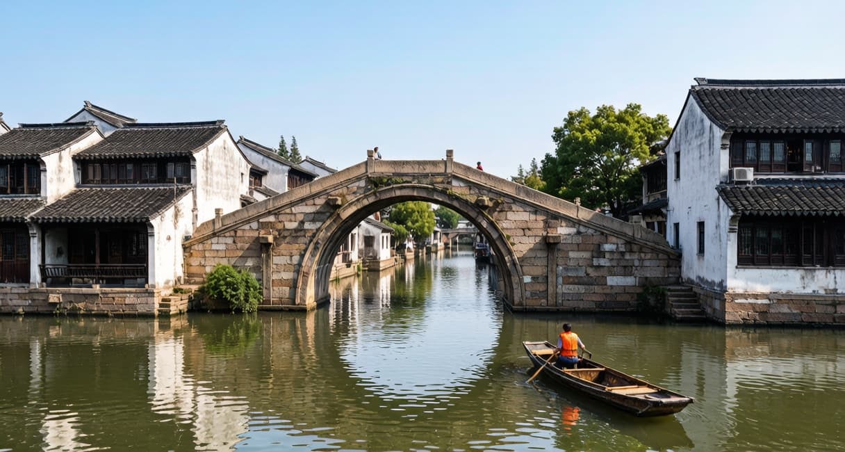 Zhujiajiao Water Town All-Inclusive Tour view 2