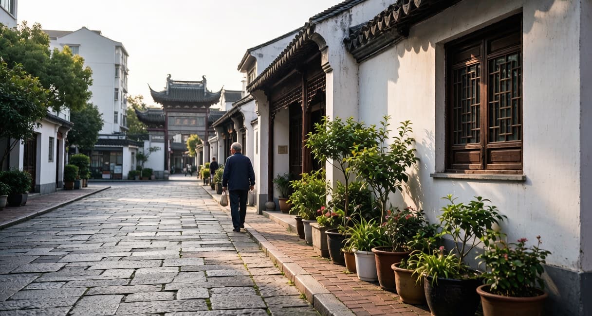 Shanghai Sacred Tour & Temple Vegetarian Lunch view 3